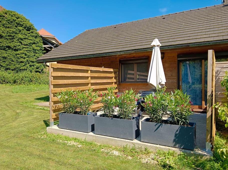 Chalet 2 Chambres En Savoie Pour 1 A 4 Personnes Gerbaix Экстерьер фото